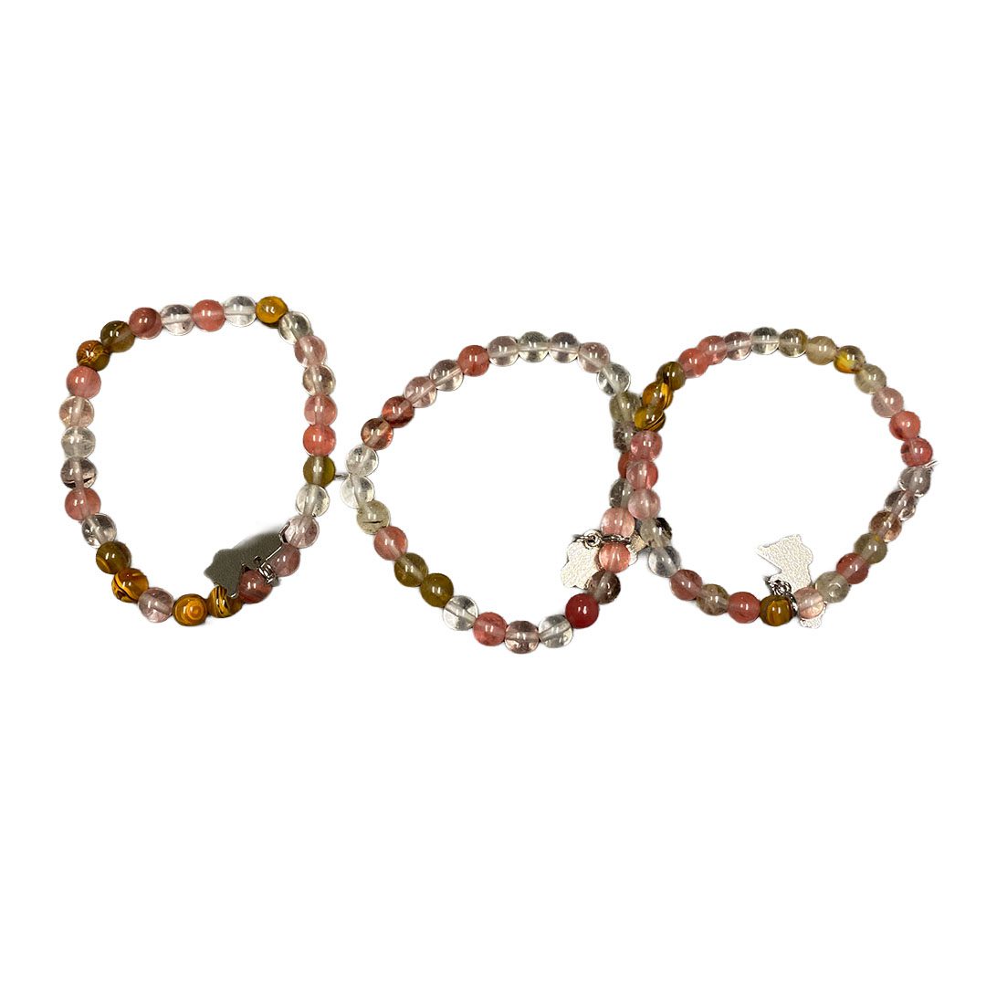 Gemstone Bracelet with Tow Truck Charm - Image 10