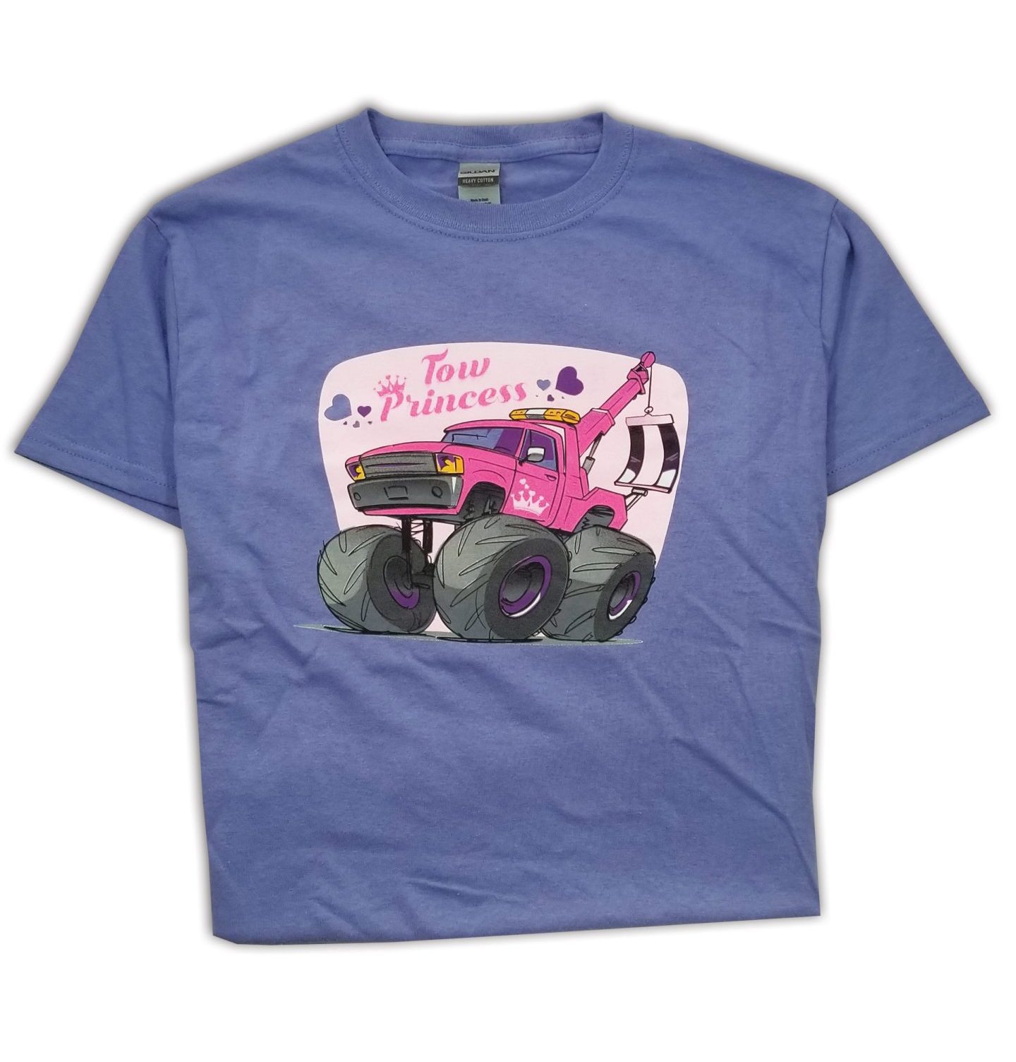 Girl's Tow Princess Truck Shirt