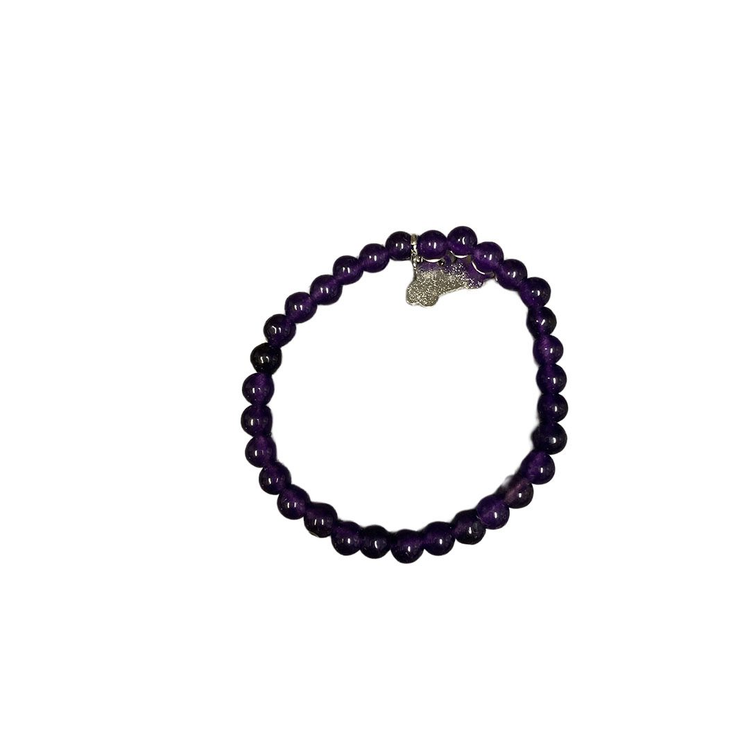 Gemstone Bracelet with Tow Truck Charm - Image 6
