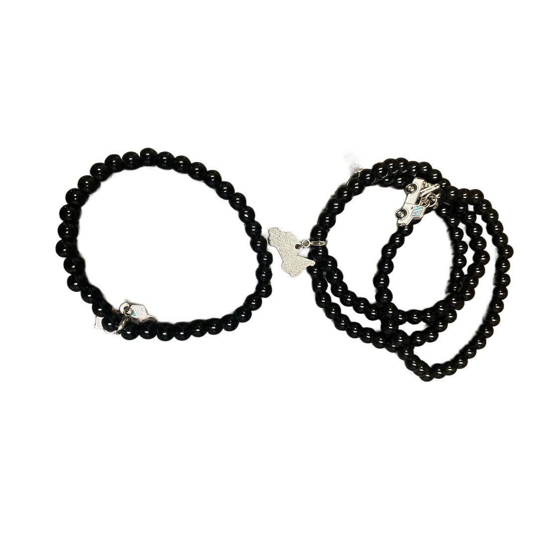 Gemstone Bracelet with Tow Truck Charm - Image 5
