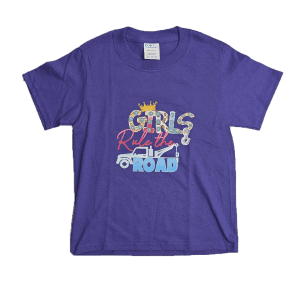 Purple Girls Rule the Road T-Shirt